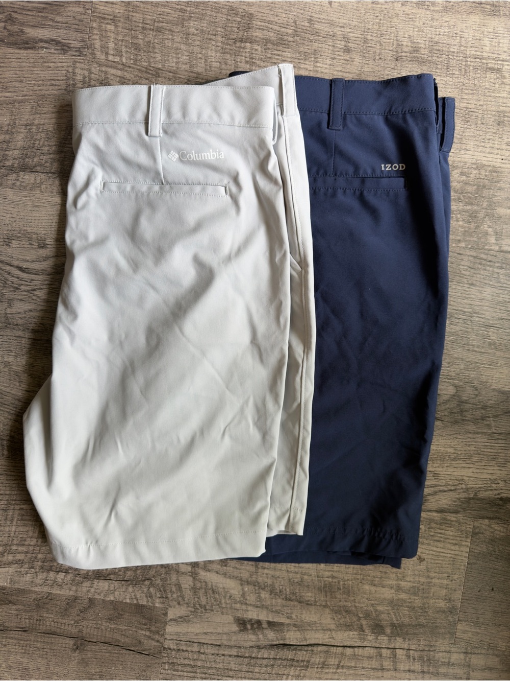 Columbia IZOD Golf Shorts Bundle 36 Grey Navy